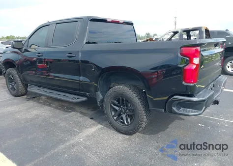 2022 Chevrolet Silverado Ltd 4Wd Short Bed Lt Trail Boss from USA, damaged, VIN 3GCPYFED9NG217751